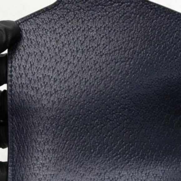 Gucci GG Supreme Horsebit Pochette Shoulder Bag - Navy blue/Beige - Picture 11 of 16